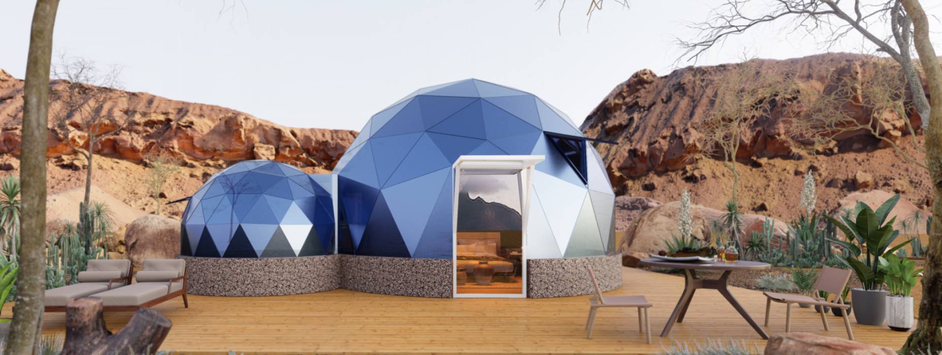 河口球形智能光伏玻璃星空房